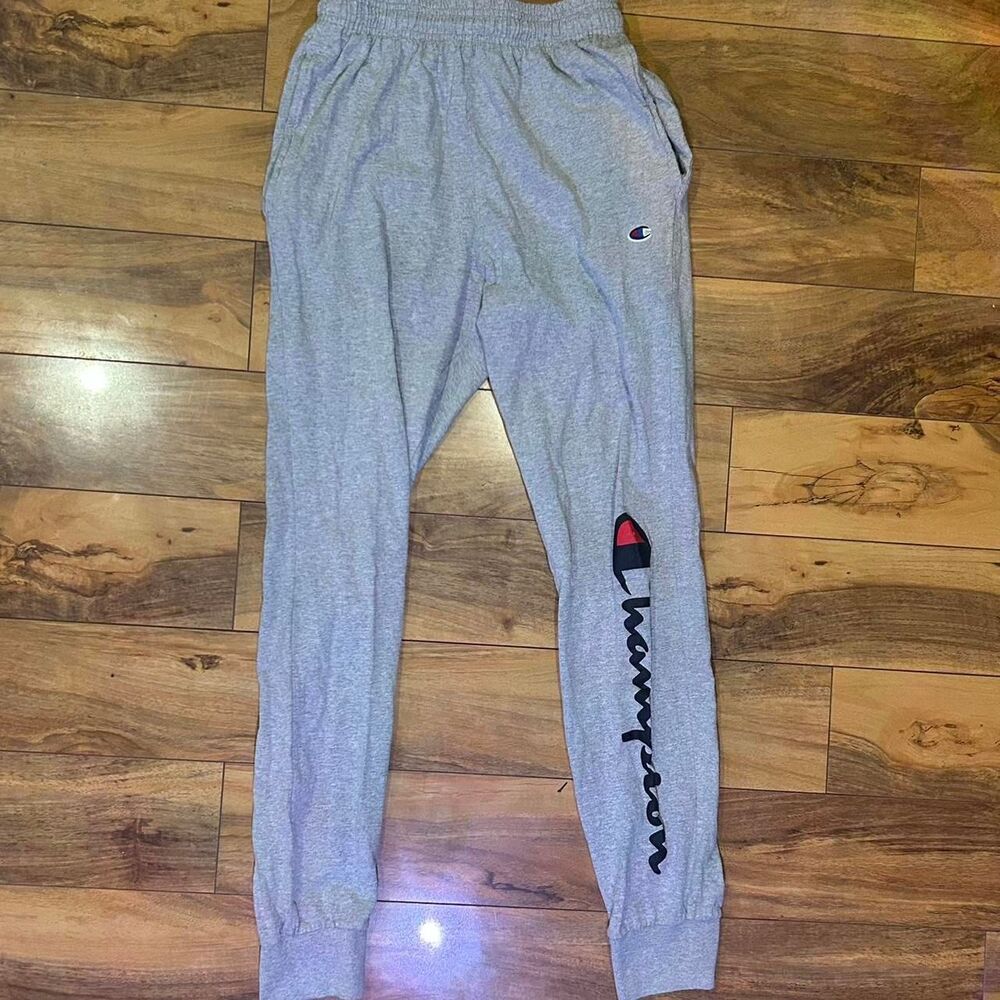 Champion Men's Grey Joggers-tracksuits